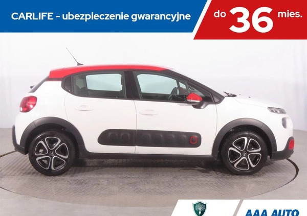 Citroen C3 cena 45000 przebieg: 41687, rok produkcji 2018 z Strzelin małe 137